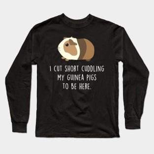 Guinea Pig Cut Short Long Sleeve T-Shirt